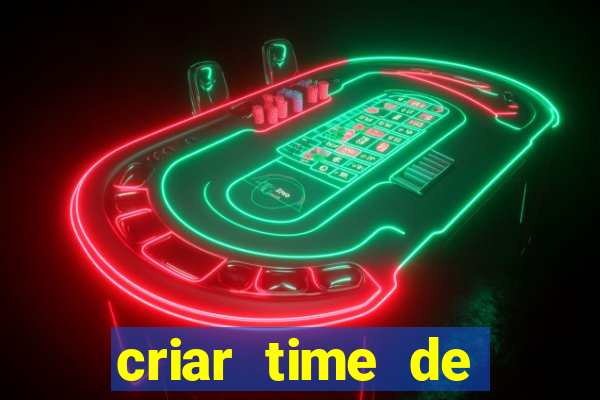 criar time de futebol simulador